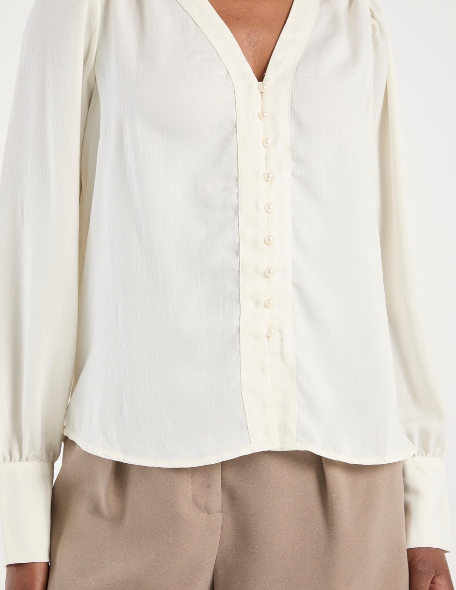 Blusa manga larga para mujer 5