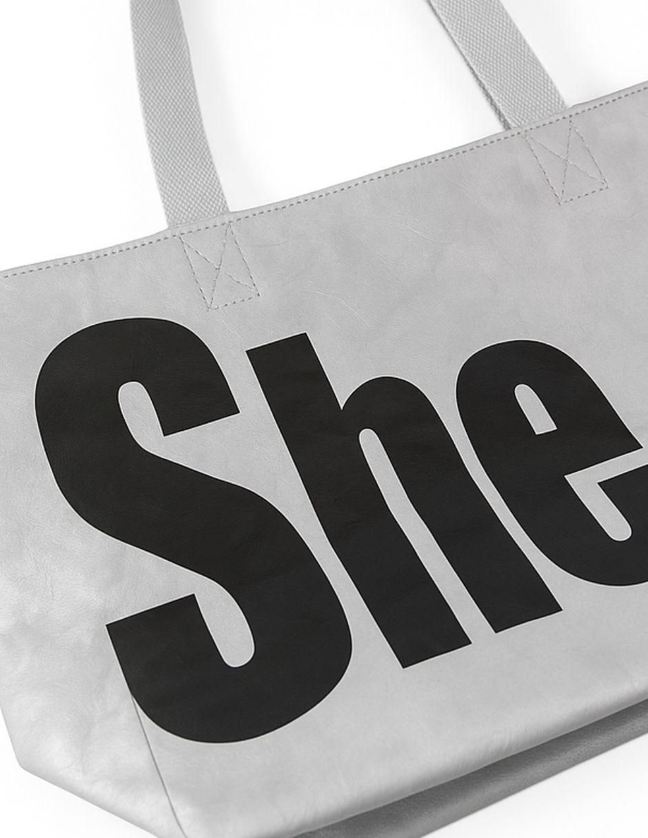 Bolsa tote Maxi She-S Not Me unisex 4
