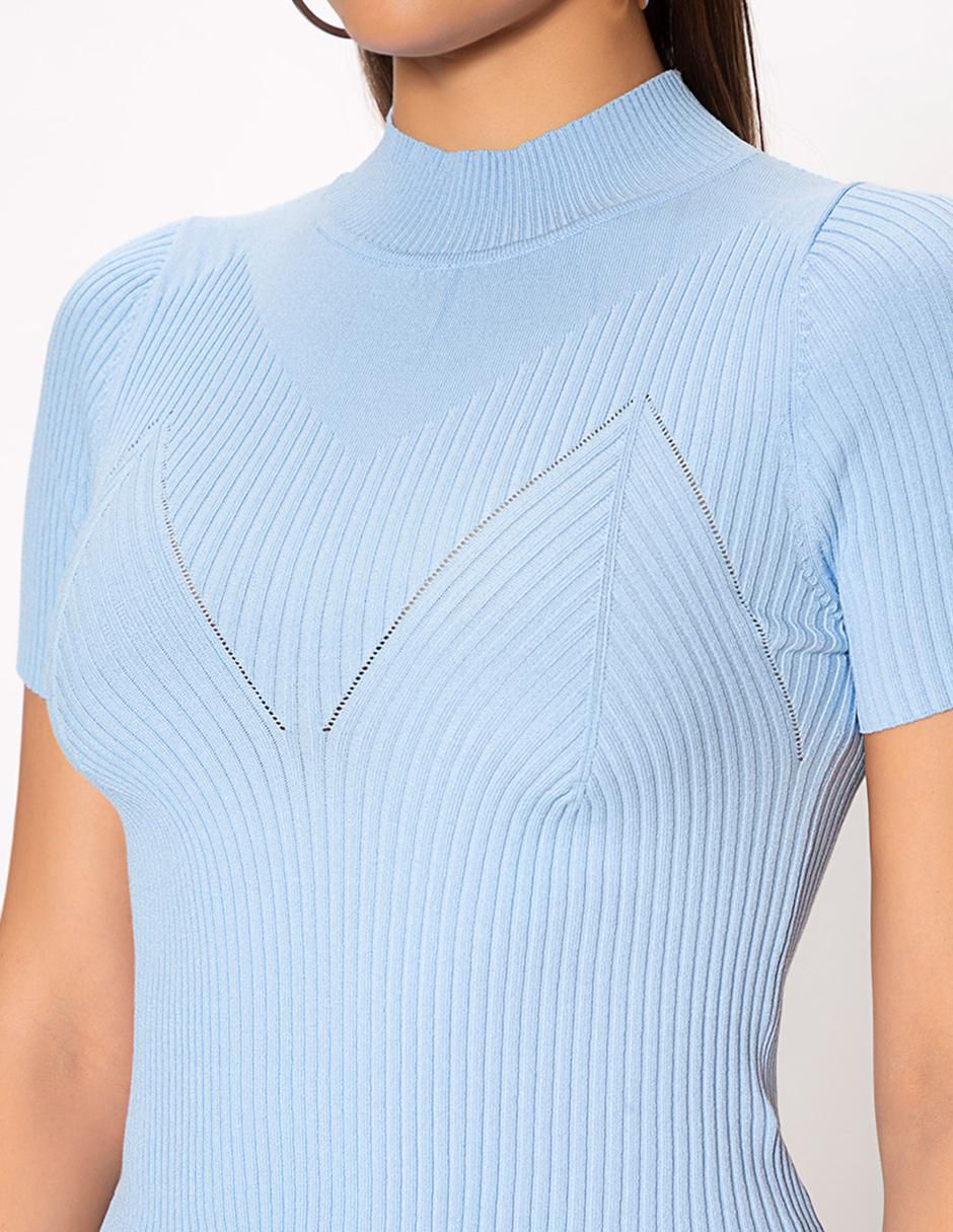 Blusa manga corta para mujer