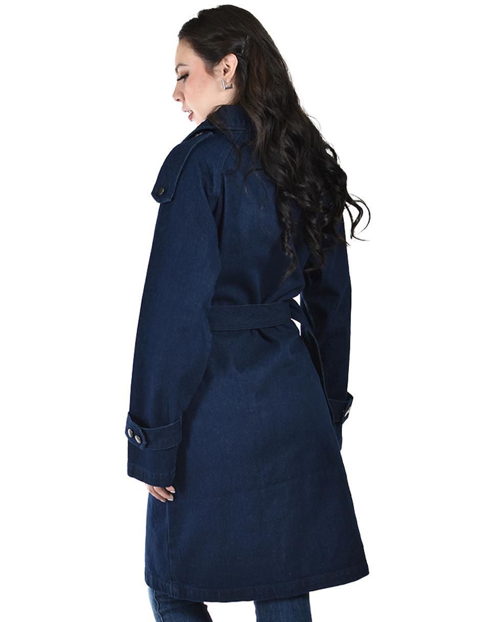 Gabardina con bolsillos para mujer 3