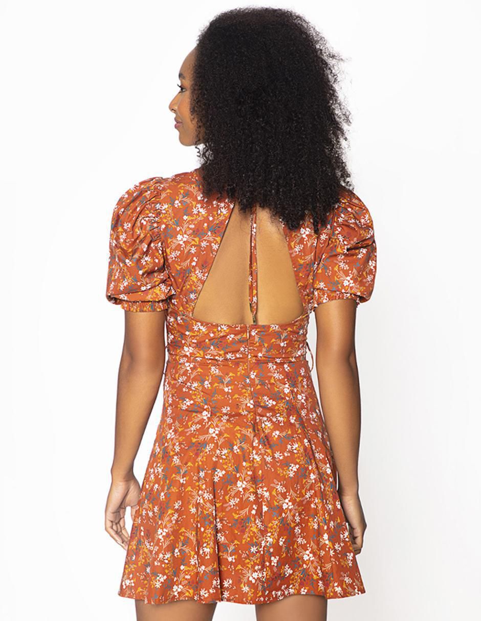 Vestido corto casual Pradera de Toscana para mujer 2
