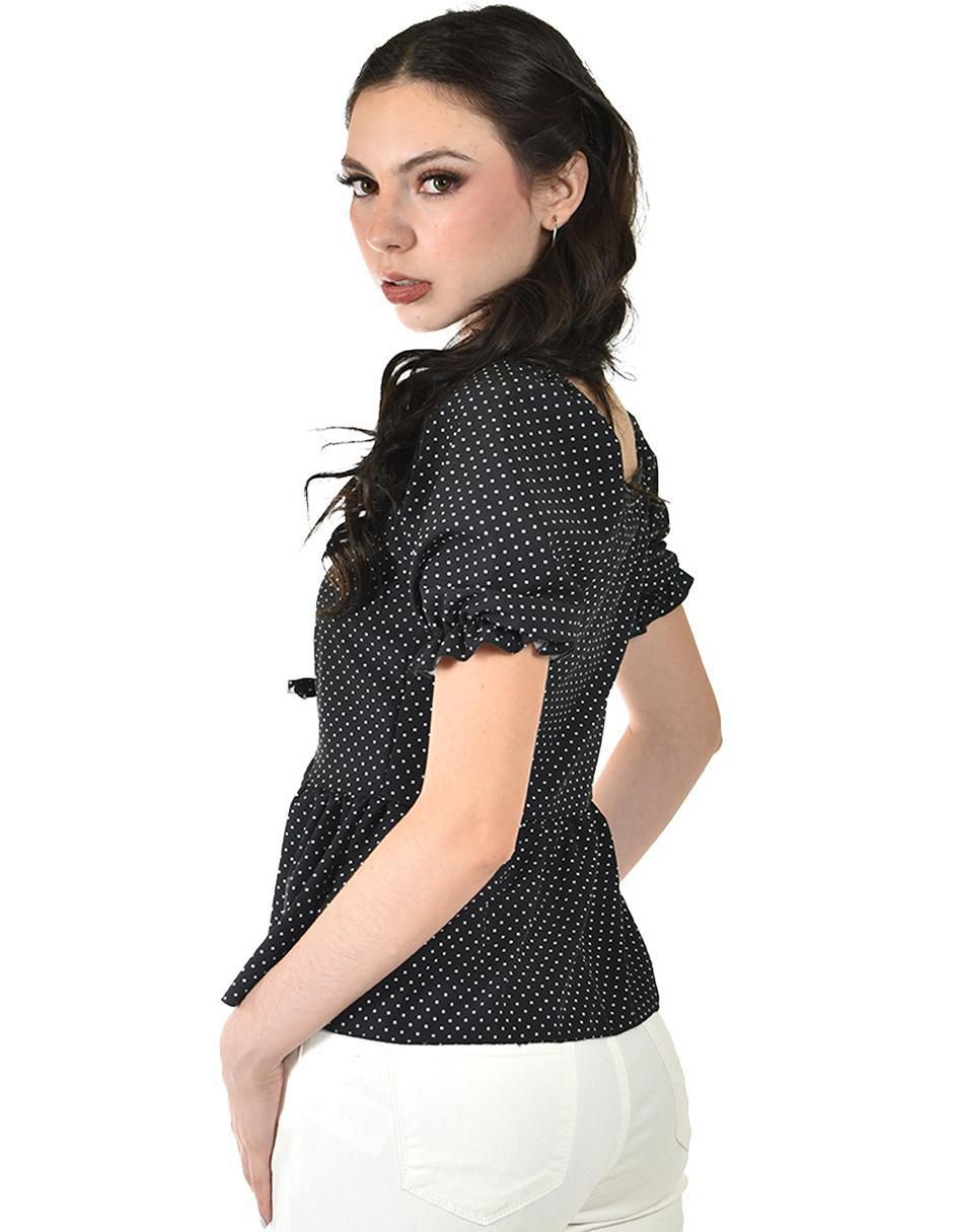 Blusa manga corta para mujer 3