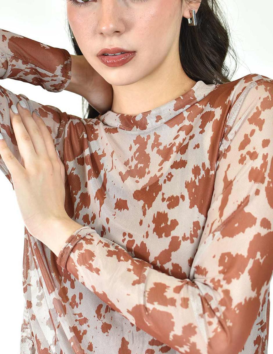 Blusa manga larga para mujer 4