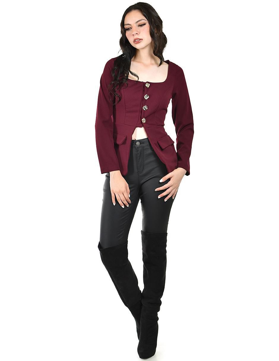 Blusa manga larga para mujer 5