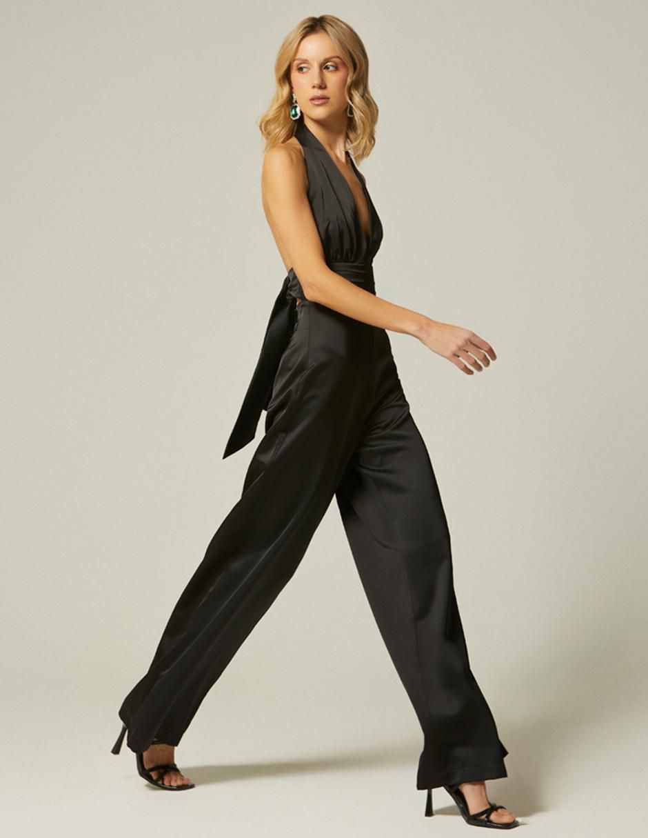 Jumpsuit casual estampado liso para mujer 4