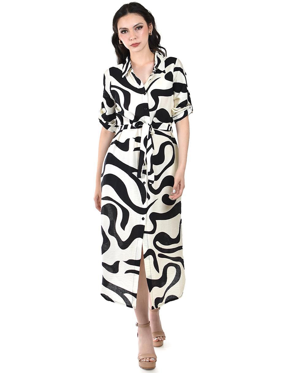 Vestido midi casual para mujer Vestido midi casual para mujer