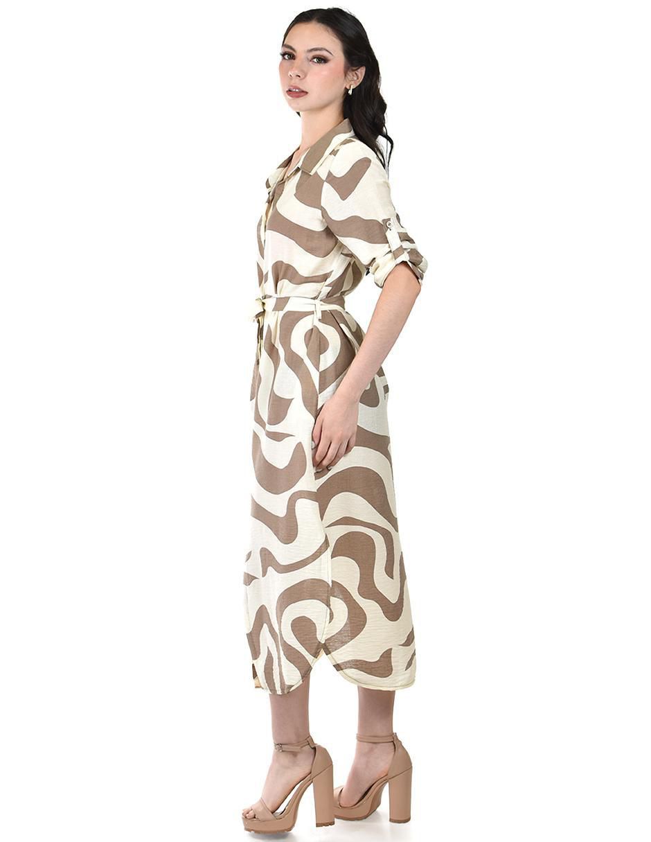 Vestido midi casual para mujer 2