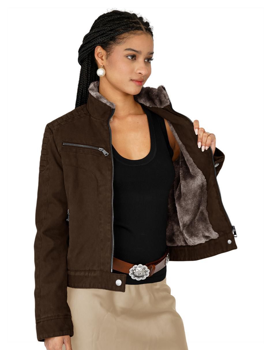 Chamarra casual para mujer 2