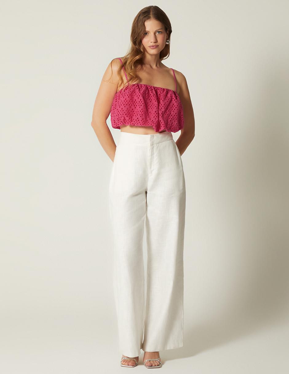 Pantalón de vestir straight para mujer 3