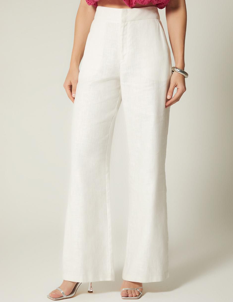 Pantalón de vestir straight para mujer