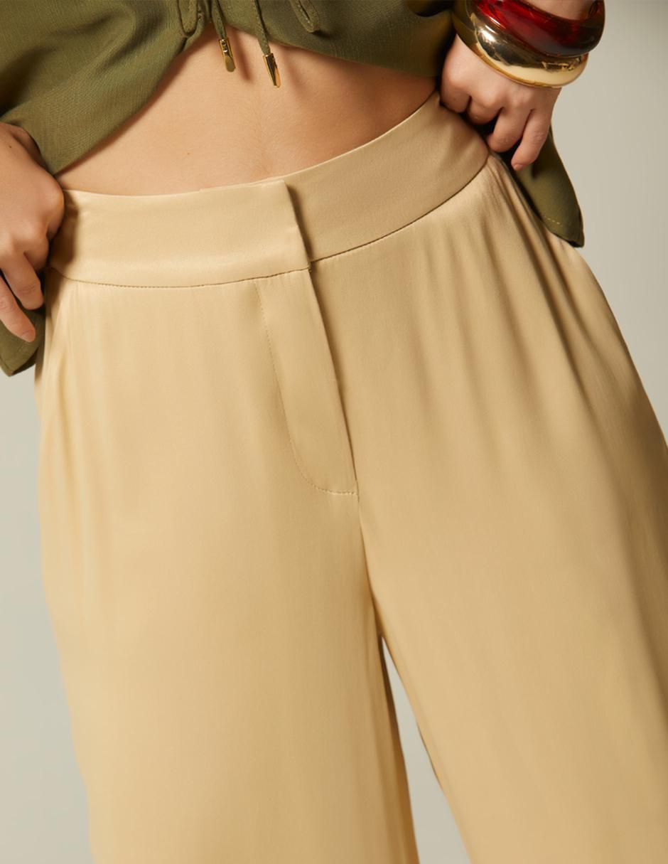 Pantalón relaxed amplio para mujer 4