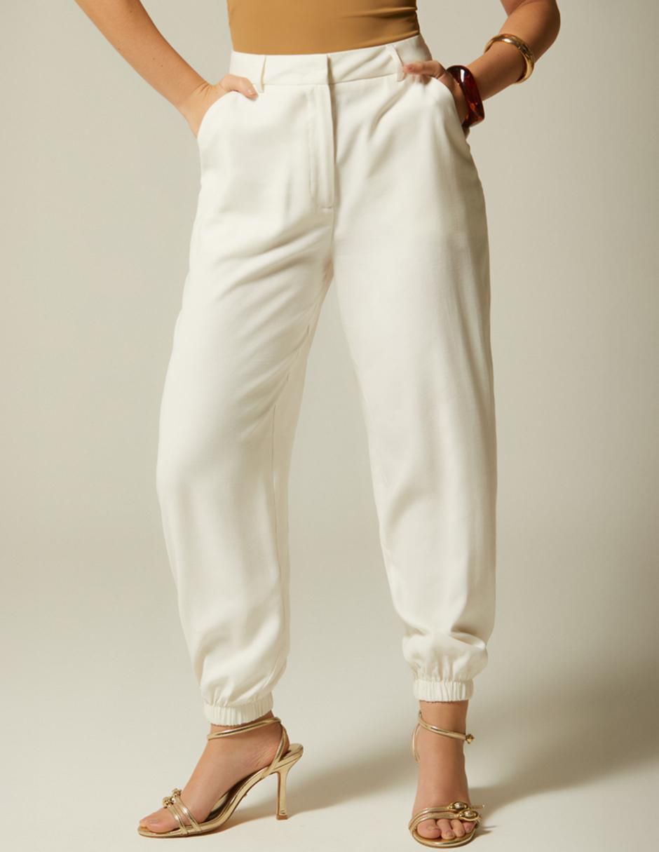 Pantalón jogger straight para mujer