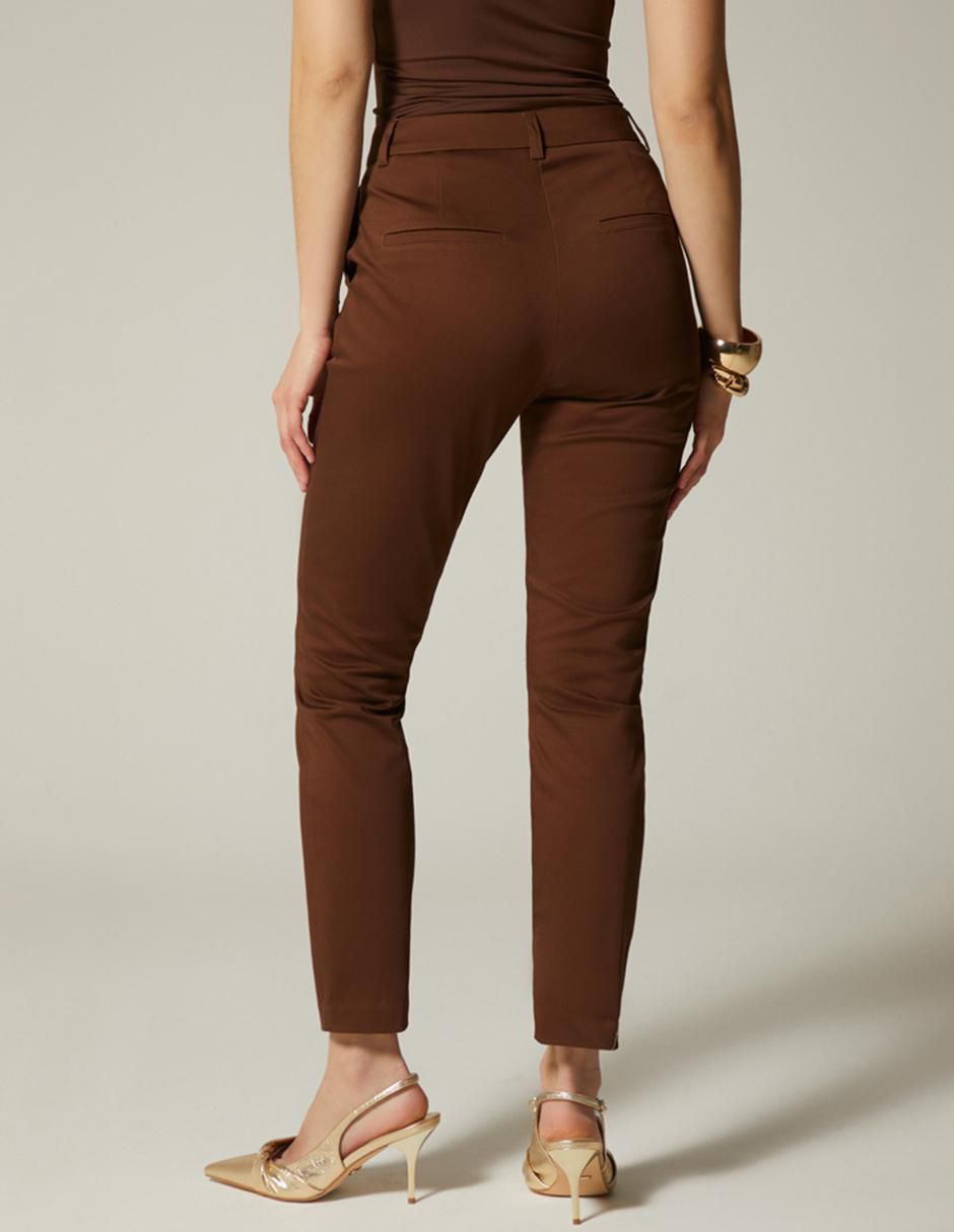 Pantalón chino slim para mujer 2