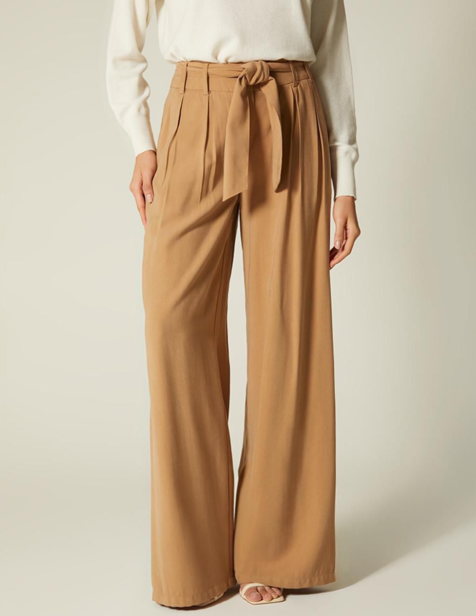 Pantalón relaxed amplio para mujer 1