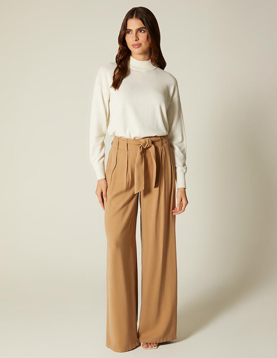 Pantalón relaxed amplio para mujer 3