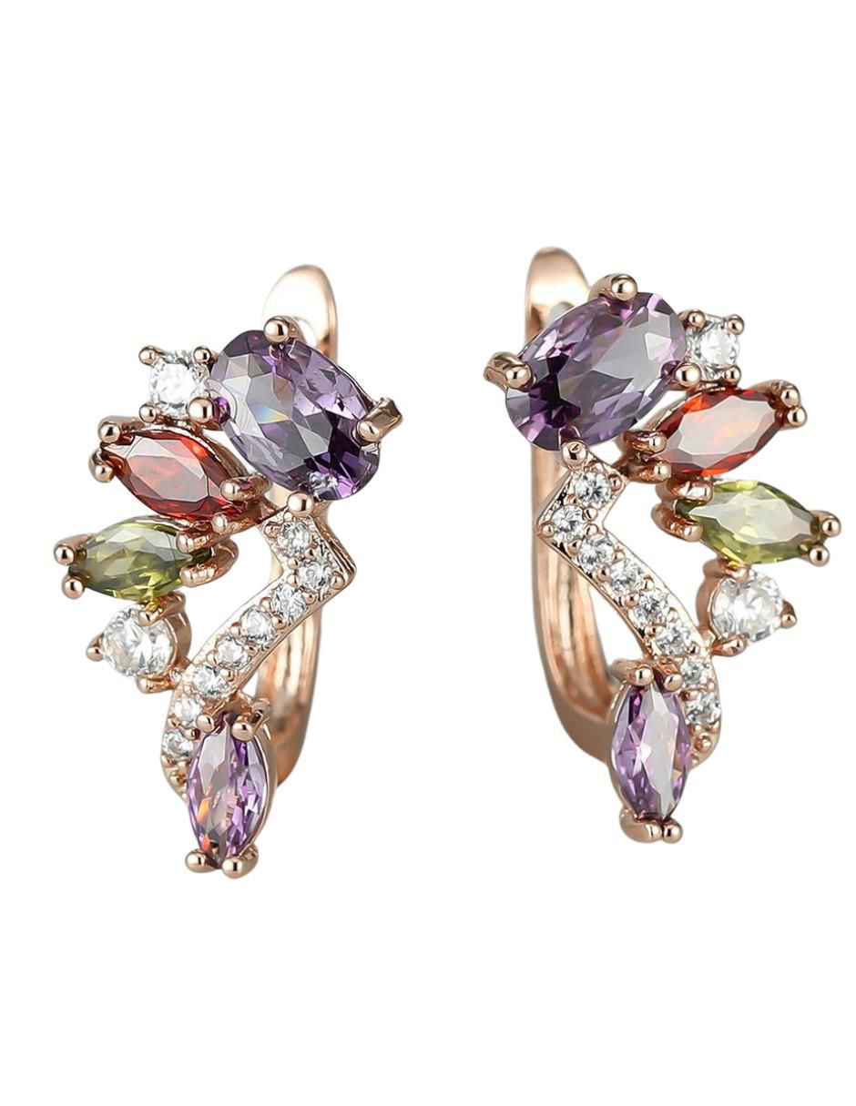 Aretes de media luna