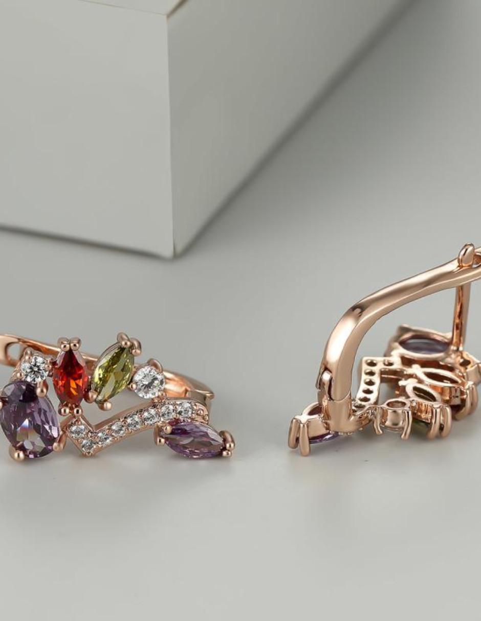 Aretes de media luna 2
