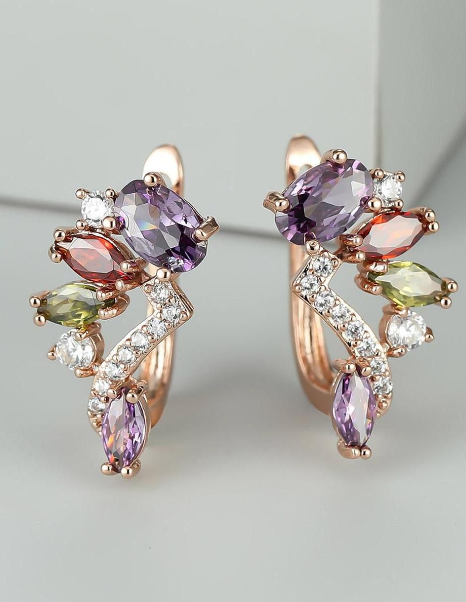 Aretes de media luna 3