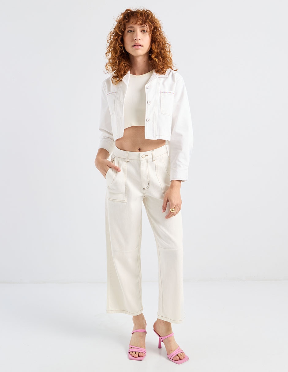 Pantalón amplio para mujer 2