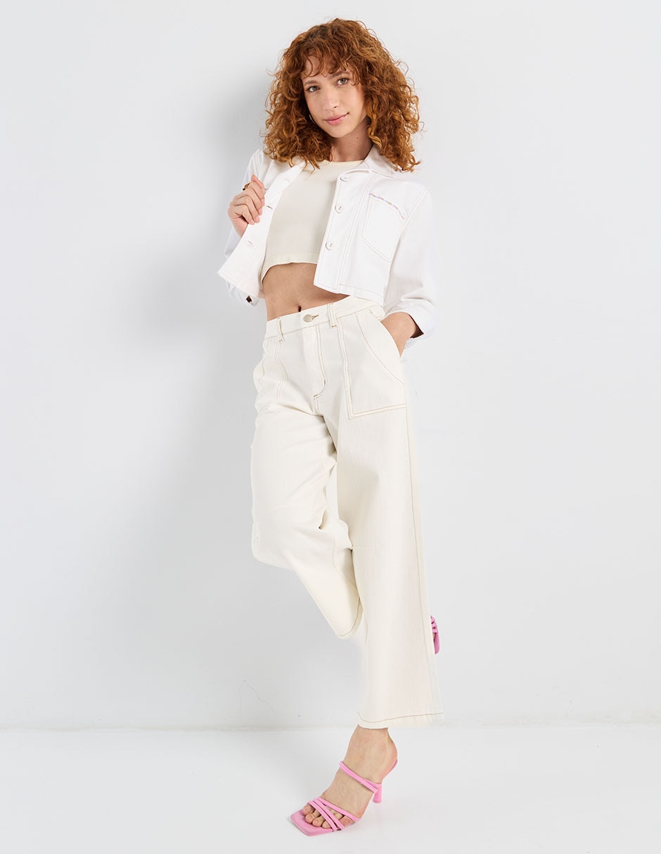 Pantalón amplio para mujer 3