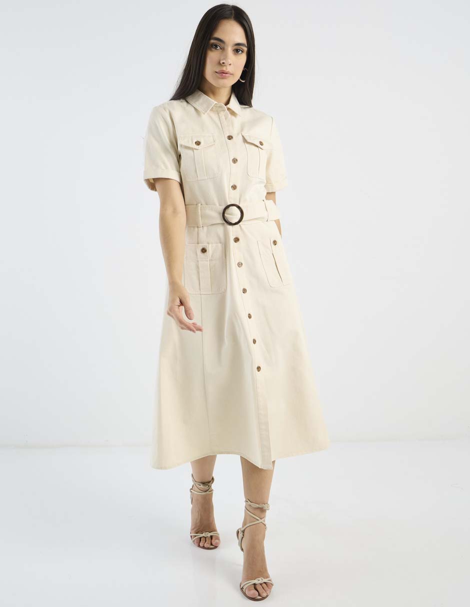 Vestido midi casual para mujer 3