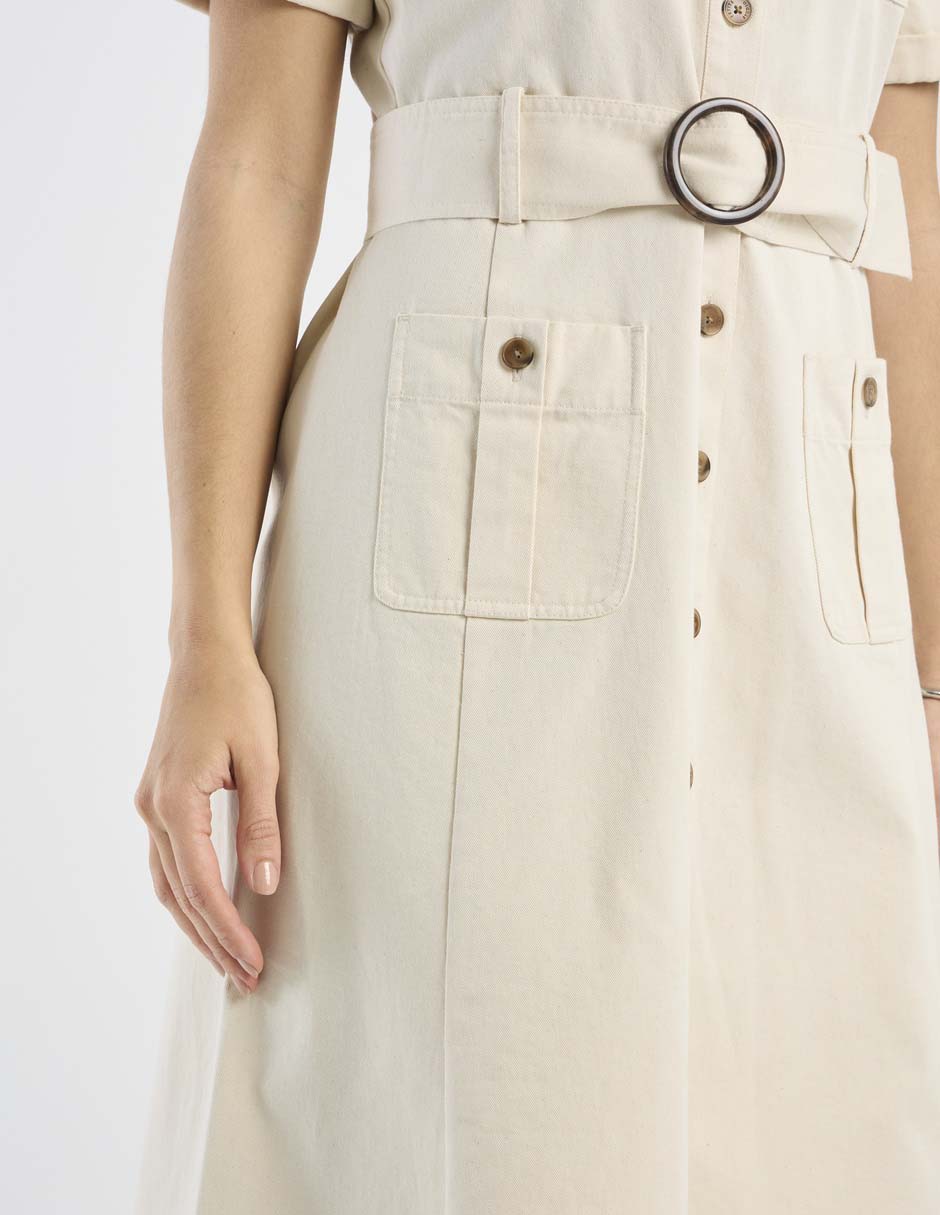 Vestido midi casual para mujer 5
