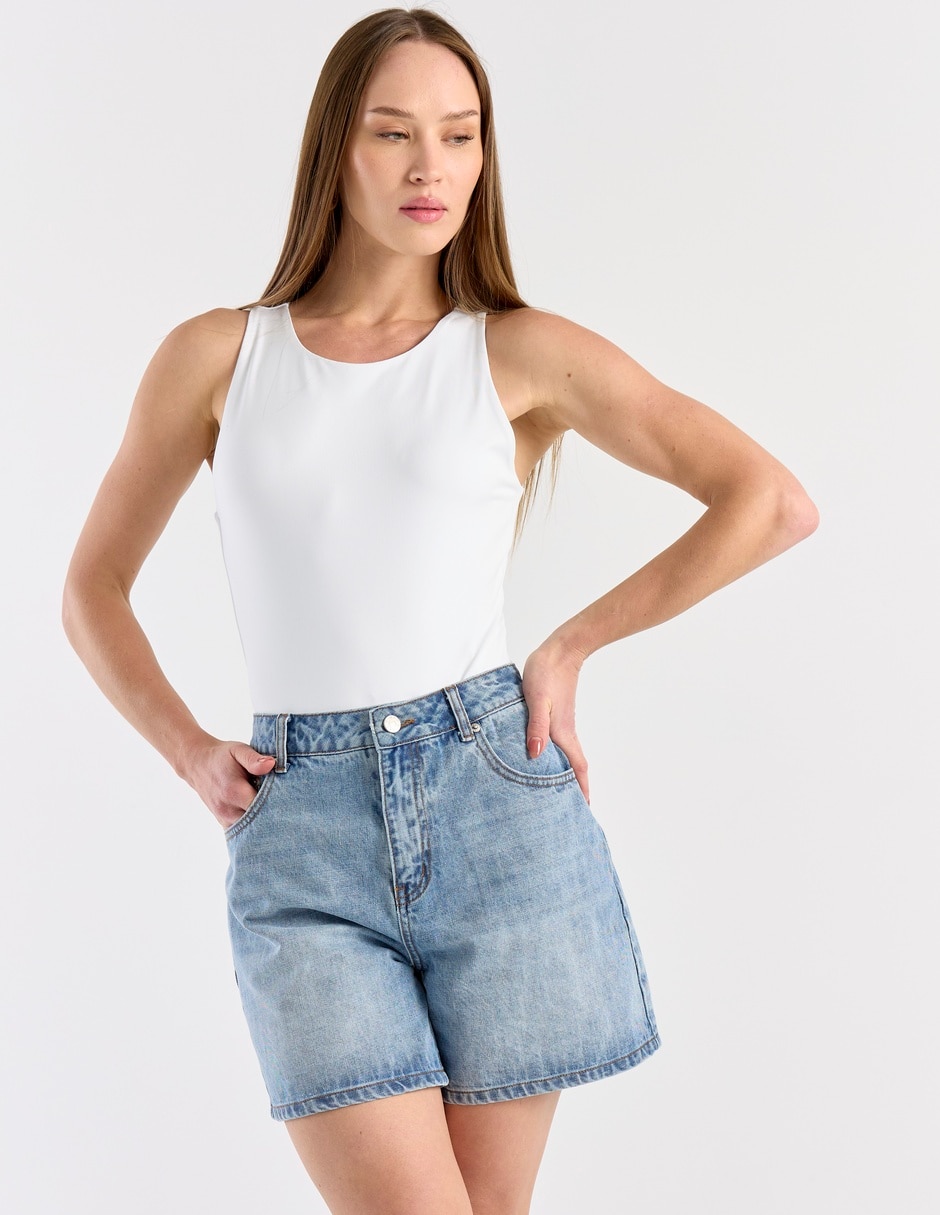 Short de mezclilla para mujer
