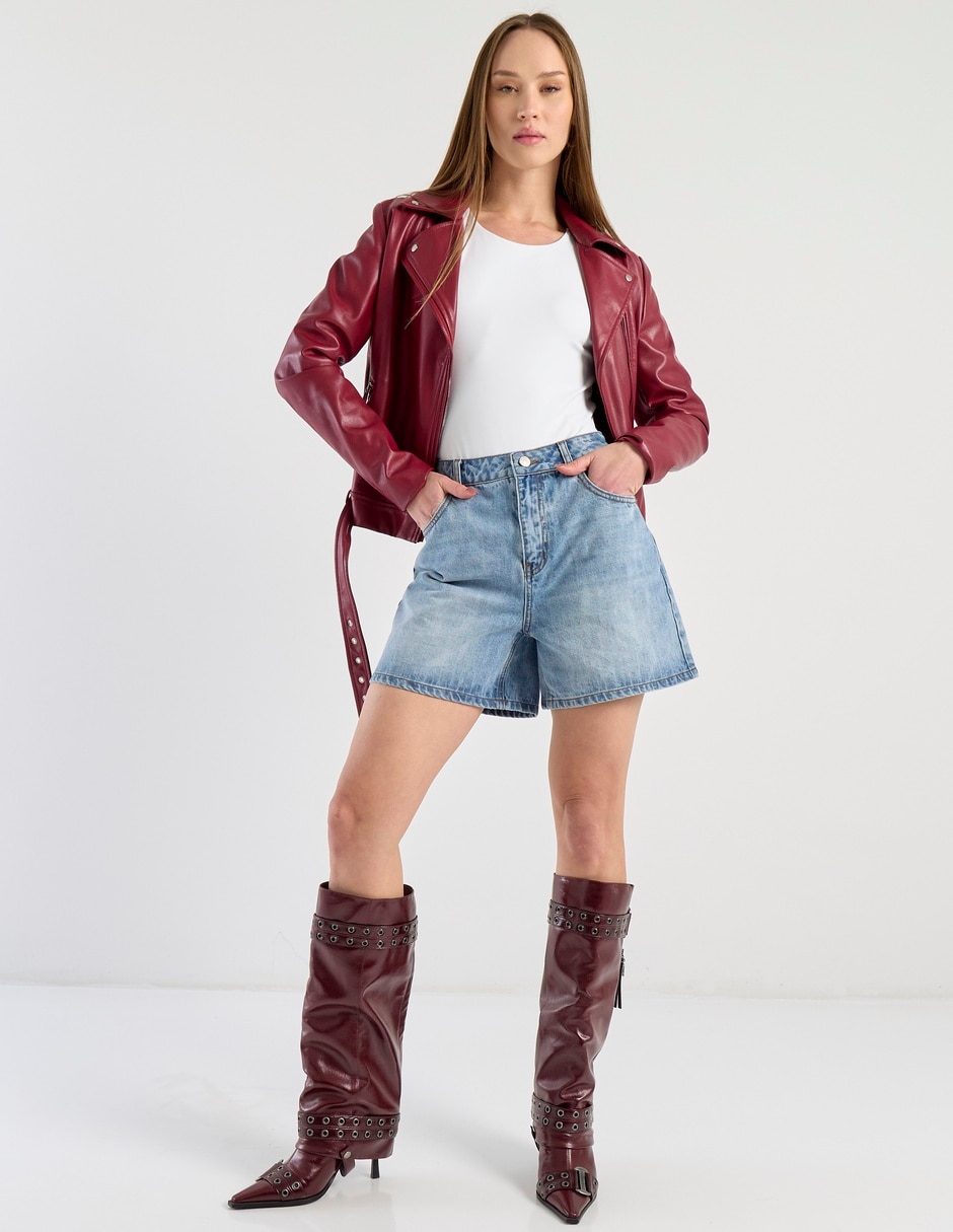 Short de mezclilla para mujer 2