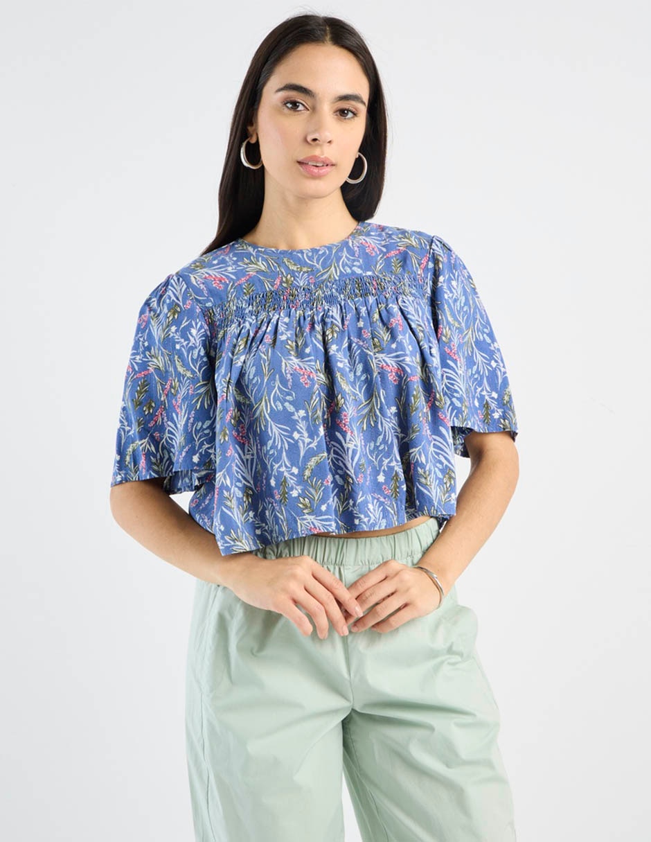 Blusa Petite Studio manga al codo para mujer 2