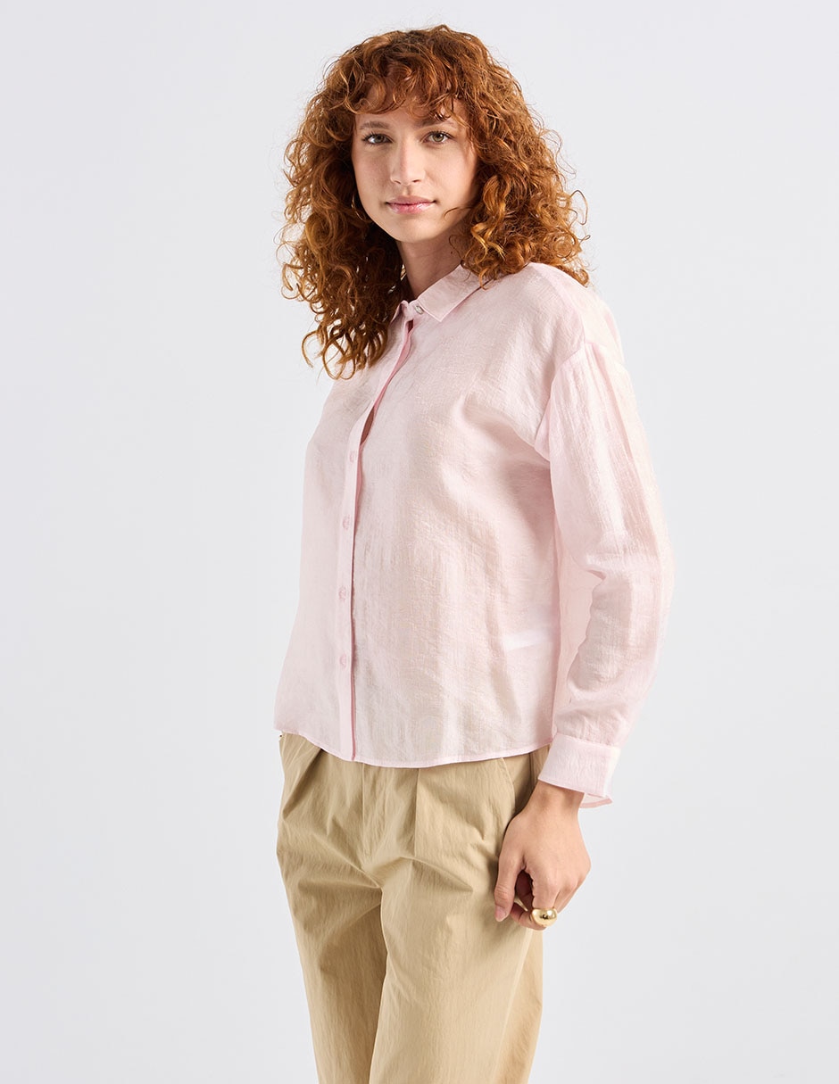 Camisa manga larga para mujer 2