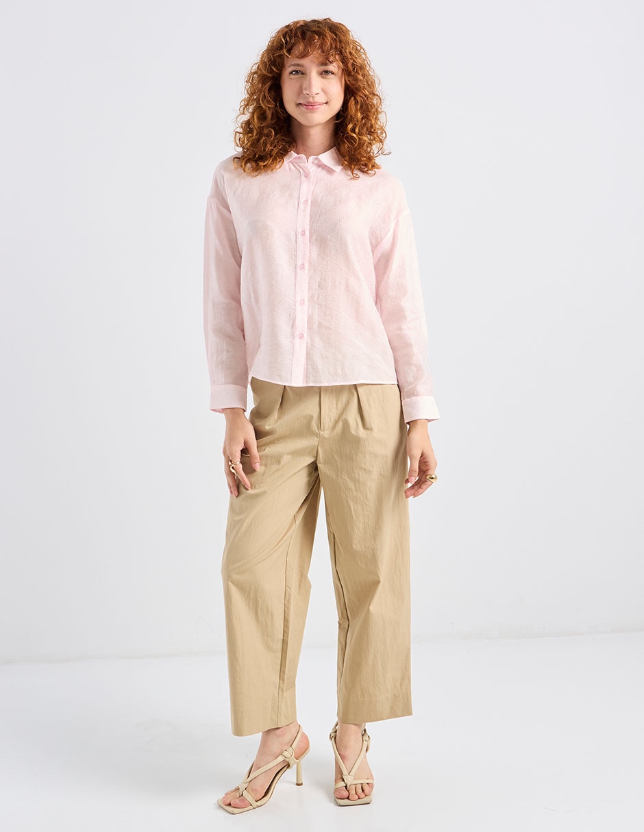 Camisa manga larga para mujer 3