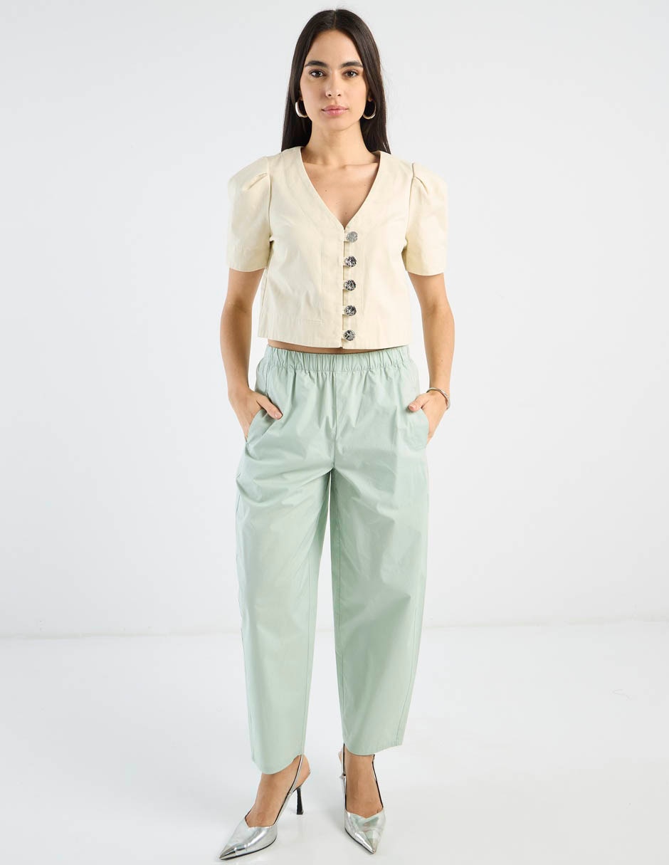 Blusa Petite Studio manga corta para mujer 3
