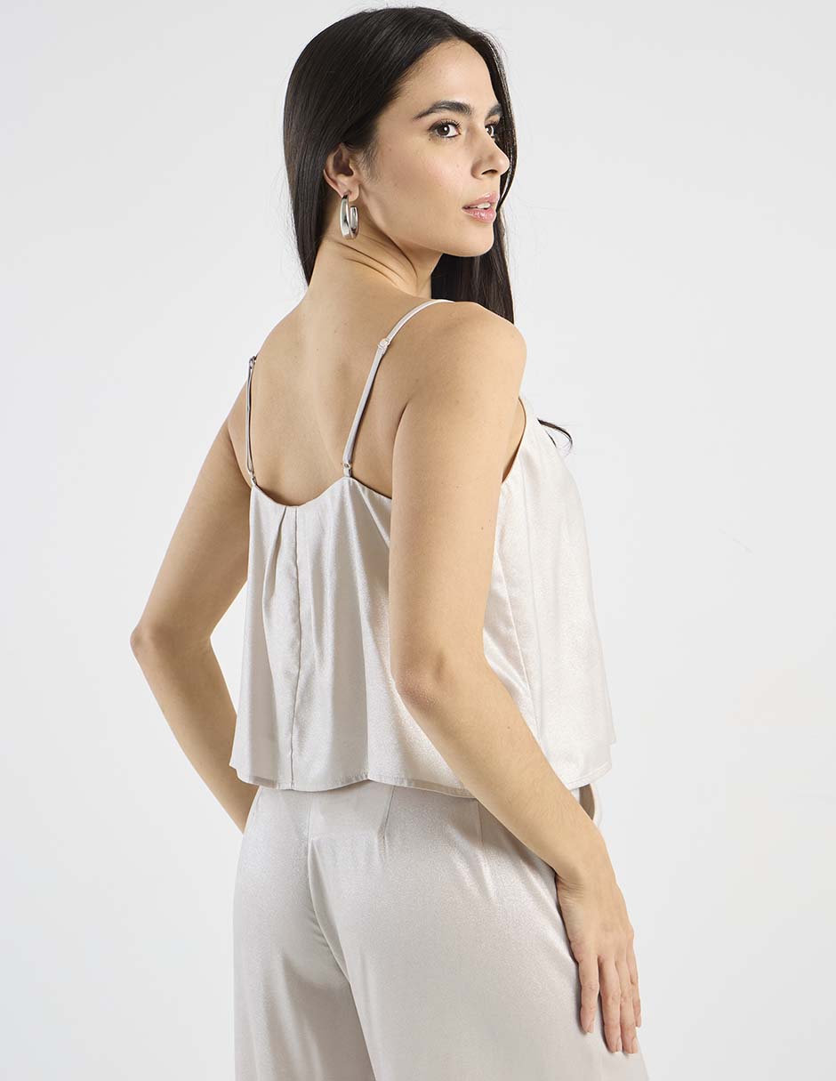 Top cuello cuadrado tirante ajustable 6