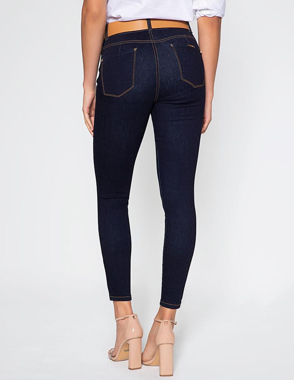 Jeans capri ultra slim para mujer 2