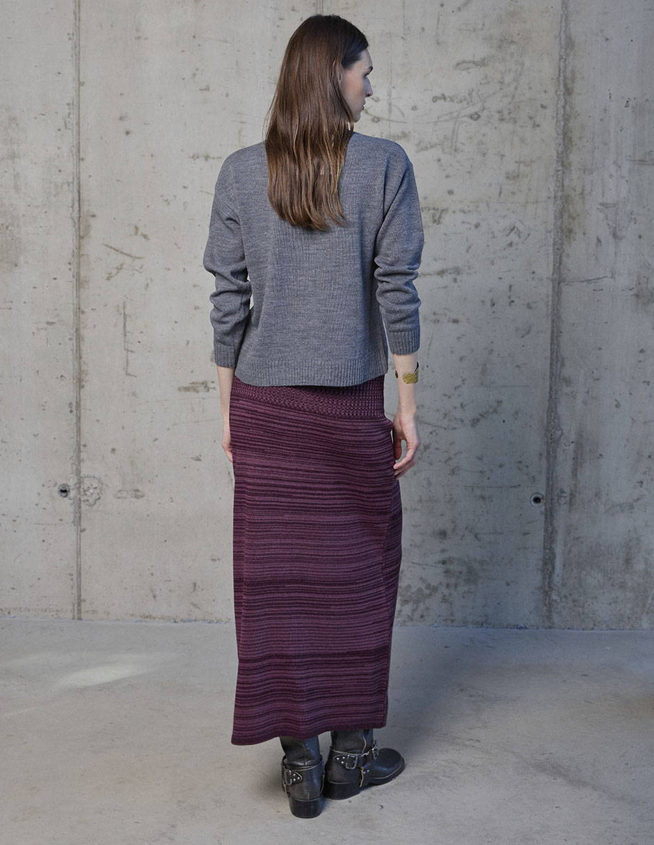 Falda maxi Renatta& a la cintura 4