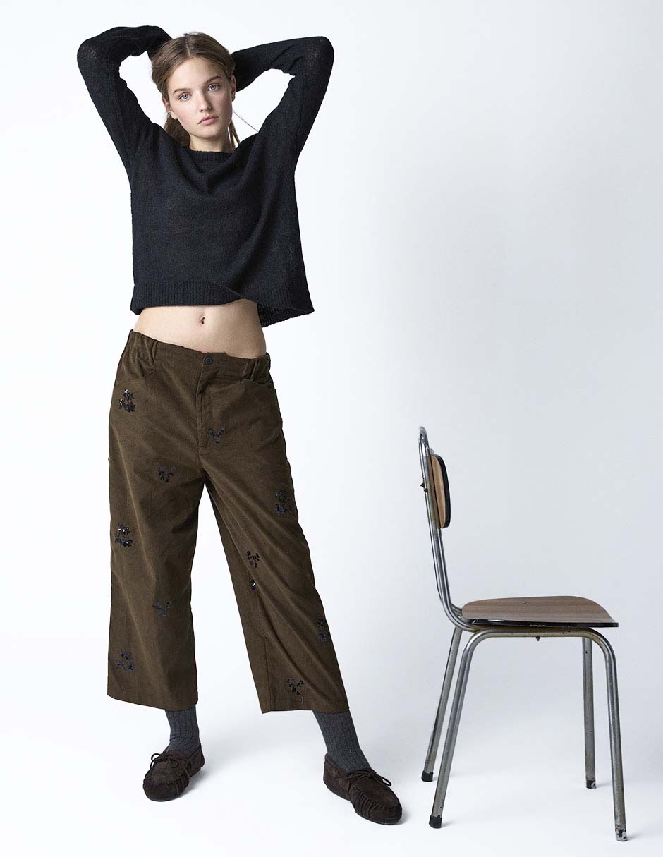 Pantalón relaxed Renatta& straight para mujer