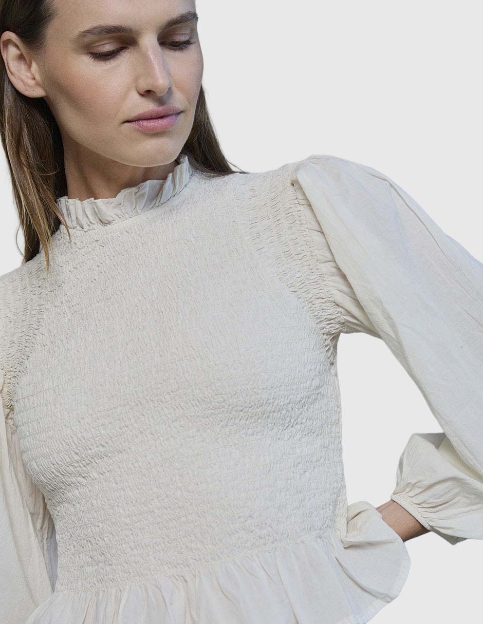 Blusa manga larga para mujer 5