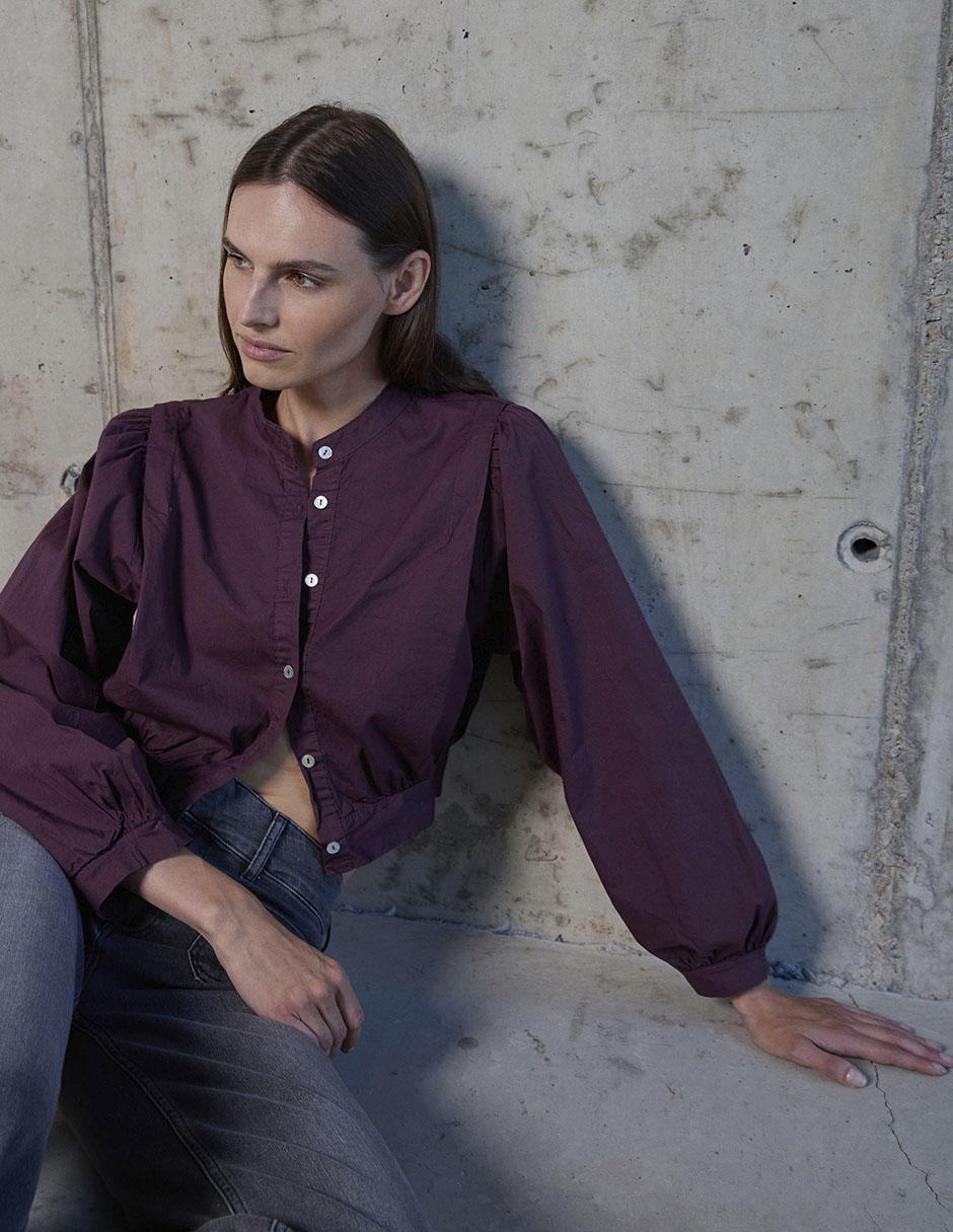 Blusa Renatta& manga larga para mujer 2