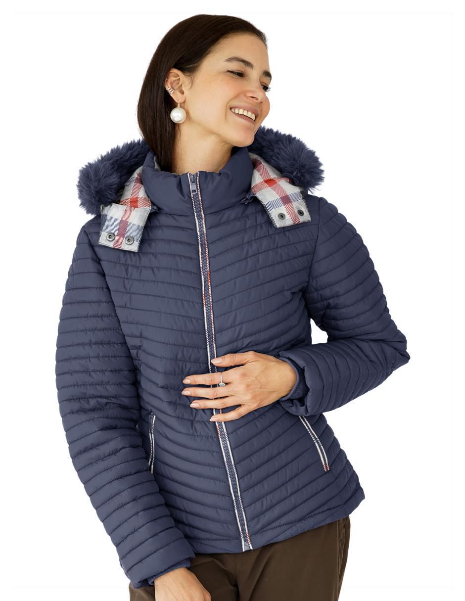 Chamarra acolchada para mujer