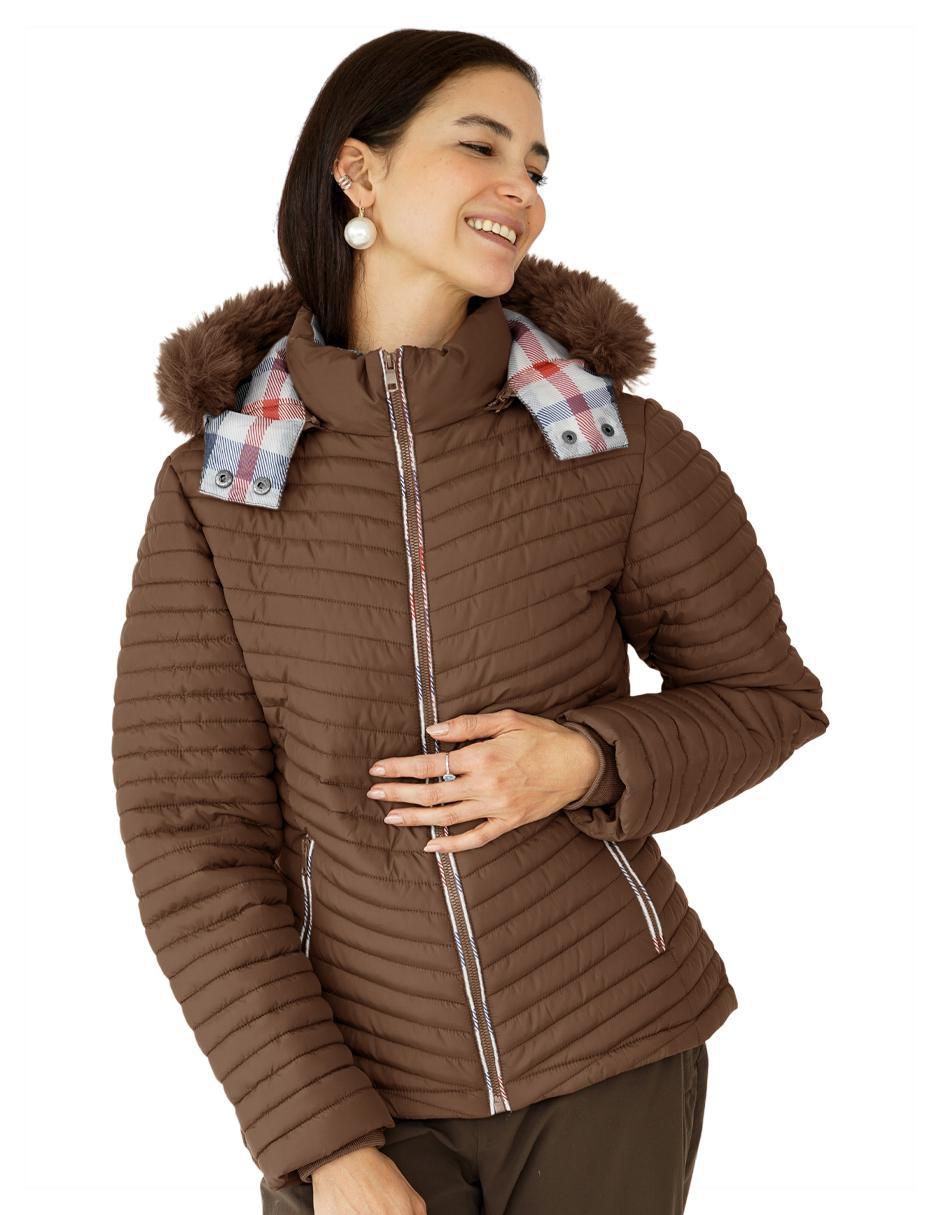 Chamarra acolchada para mujer