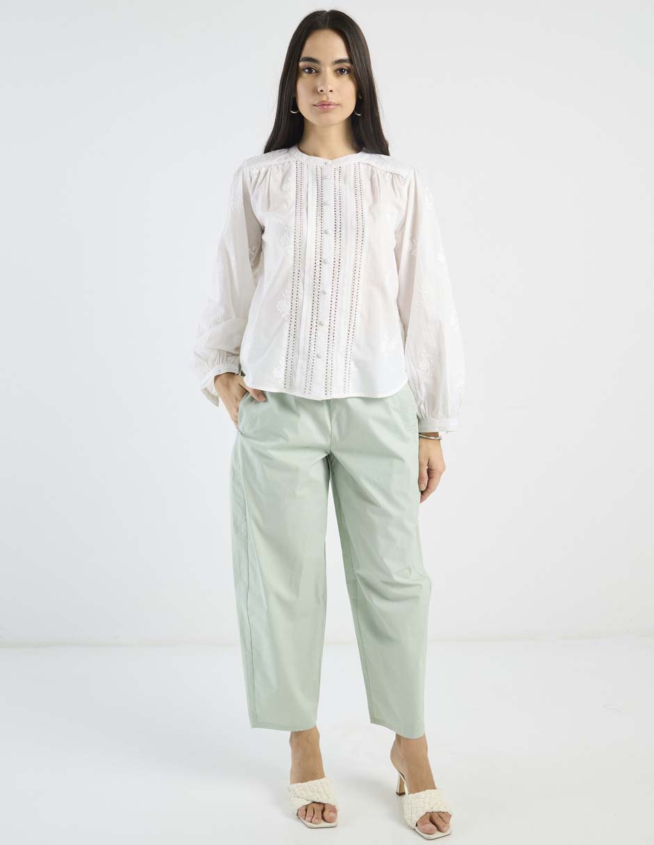 Blusa manga larga para mujer 3
