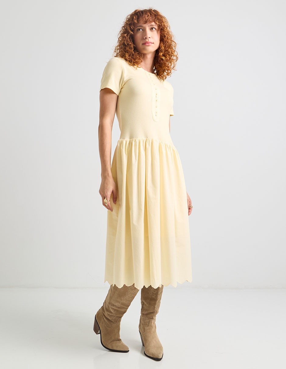 Vestido largo casual para mujer 3