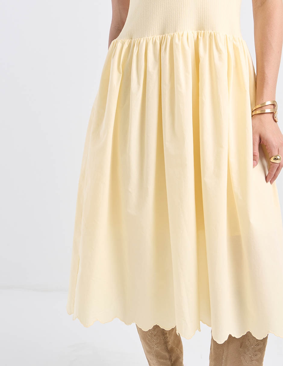 Vestido largo casual para mujer 5