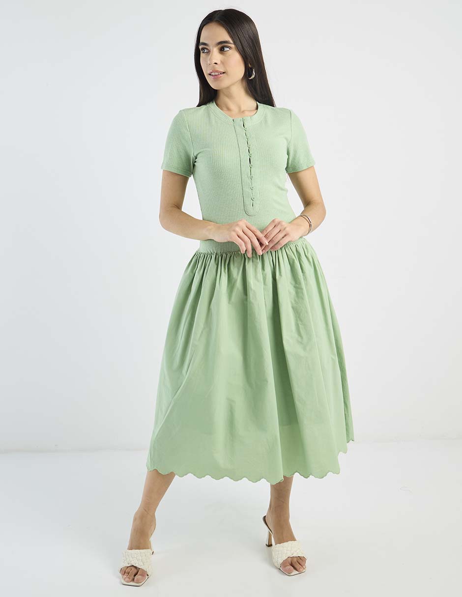 Vestido largo casual para mujer 2