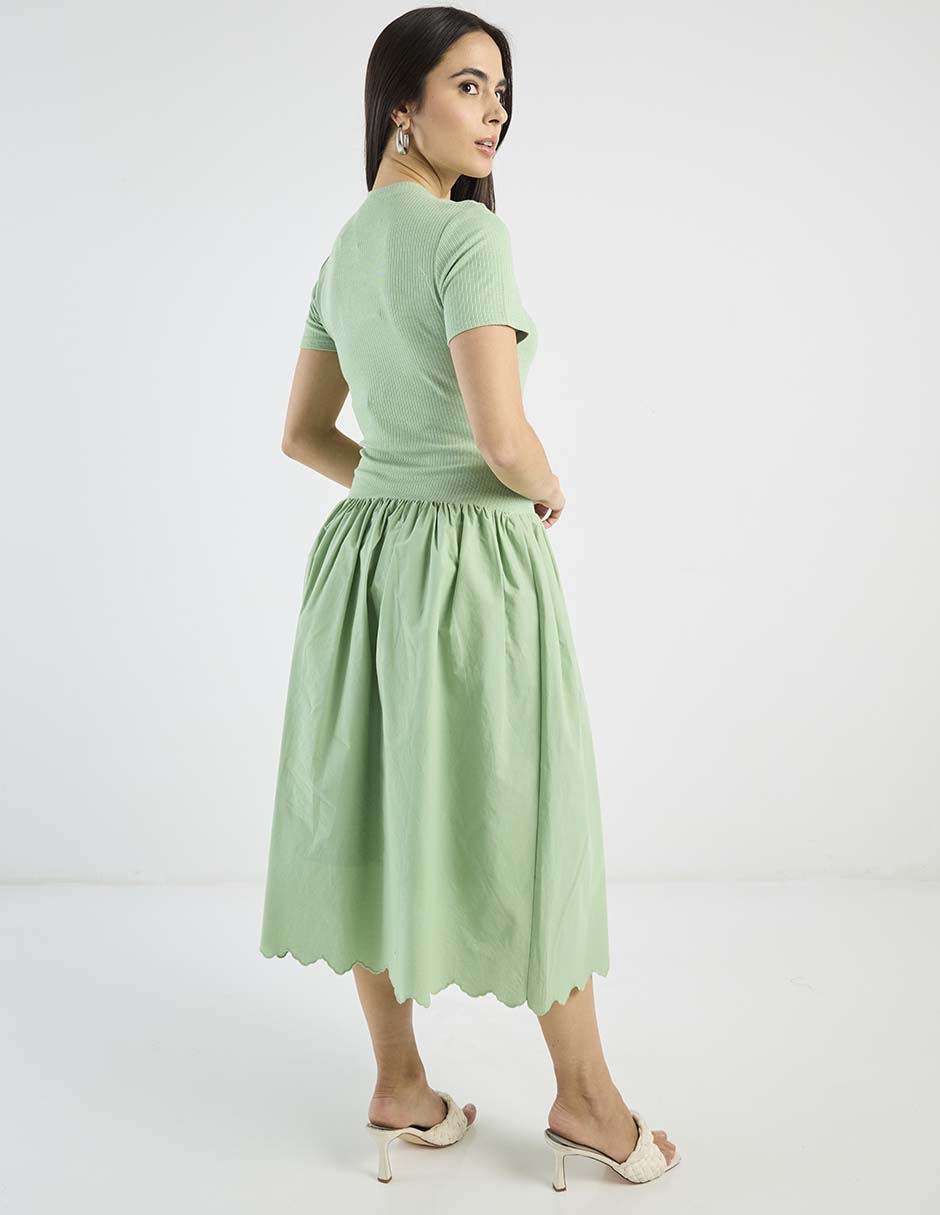 Vestido largo casual para mujer 7