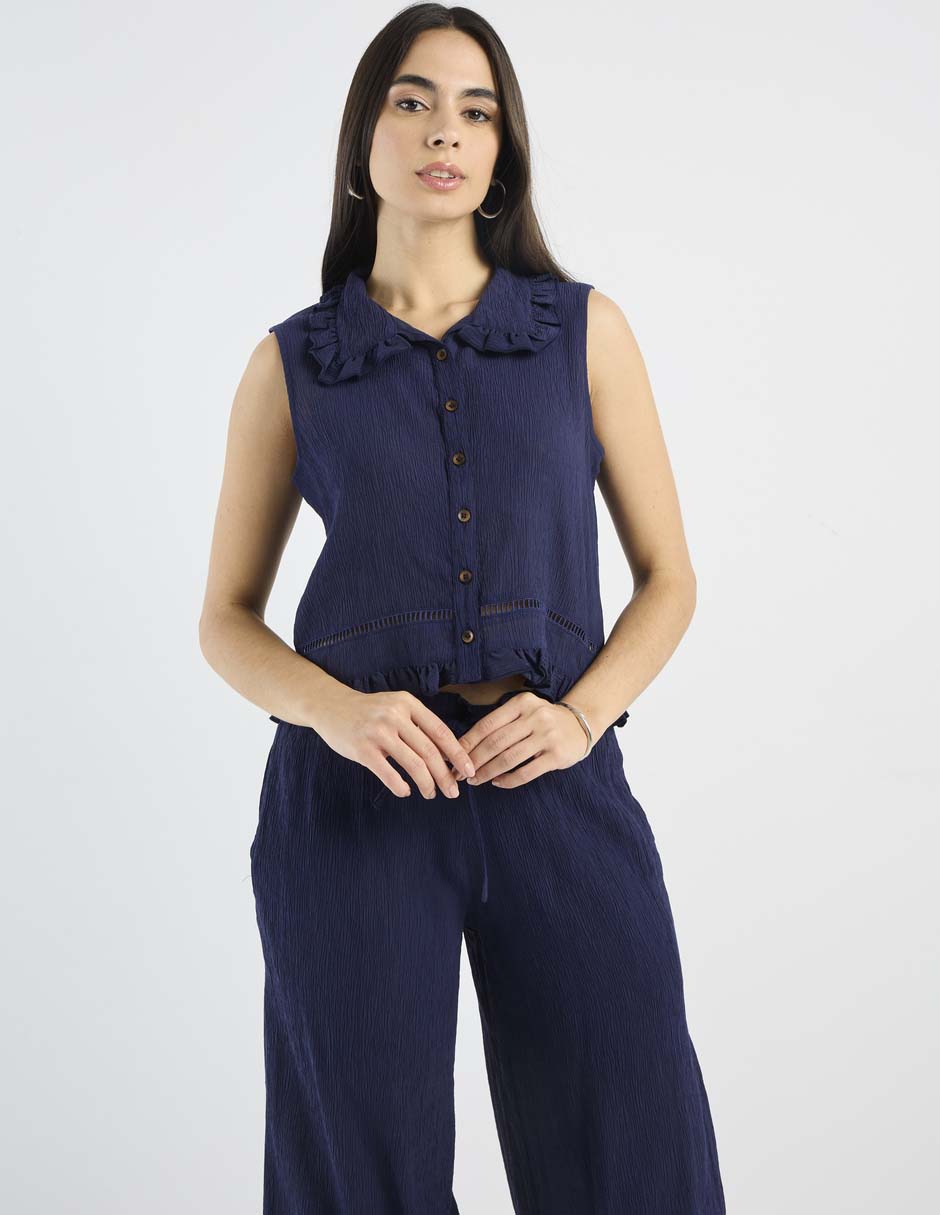 Blusa camisera para mujer 1