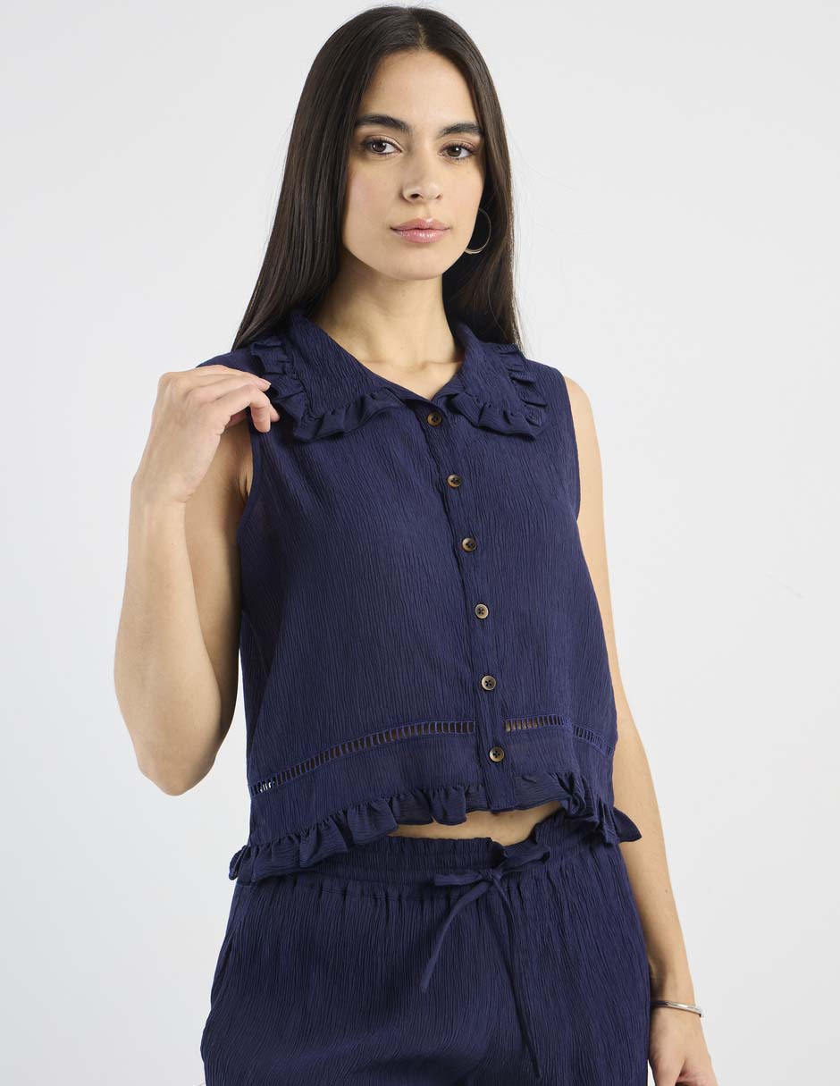 Blusa camisera para mujer 2