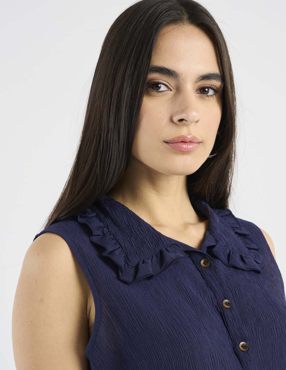 Blusa camisera para mujer 4