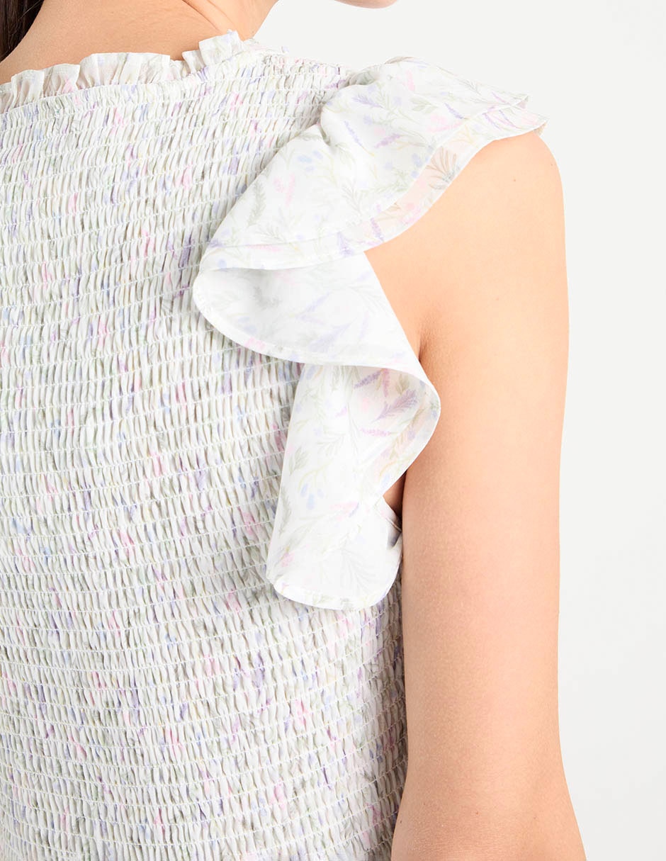 Blusa manga corta para mujer 5