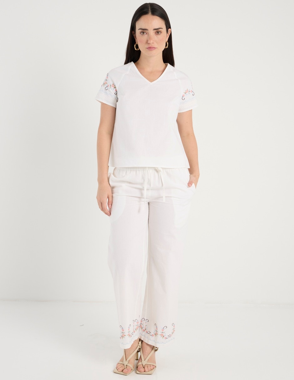 Pantalón easy pant amplio para mujer 2